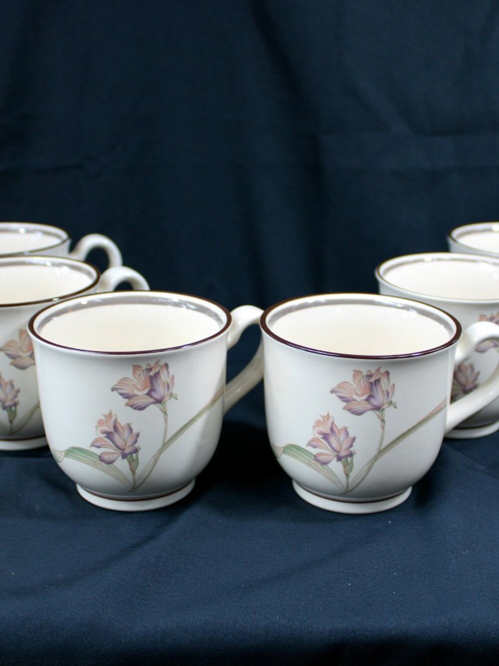 Noritake Keltcraft Ireland Partners 9127 Oven to Table set of 6 Mugs Coffee Cups